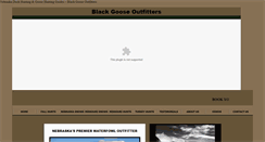 Desktop Screenshot of blackgooseoutfitters.com